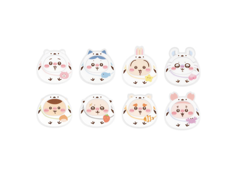 トレーディングシマエナガなまんまるアクリルスタンド(全8種)　　単品550円 / BOX 4,400円(税込)