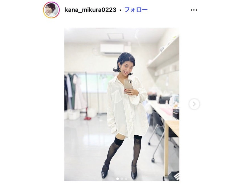 三倉茉奈Instagramより