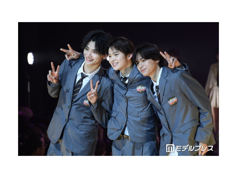 河村叶翔、今井暖大、林京介（C）モデルプレス