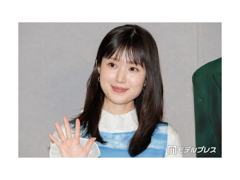 「勿忘草の咲く町で～安曇野診療記～」取材会に出席した福本莉子（C）モデルプレス