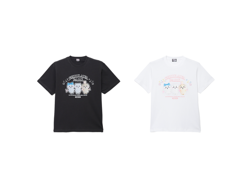 ちいかわパーク　Tシャツ　スペシャルフォト（全2色）／©nagano