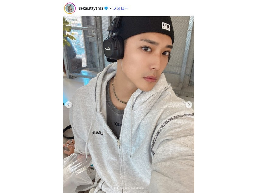 板山世界Instagramより