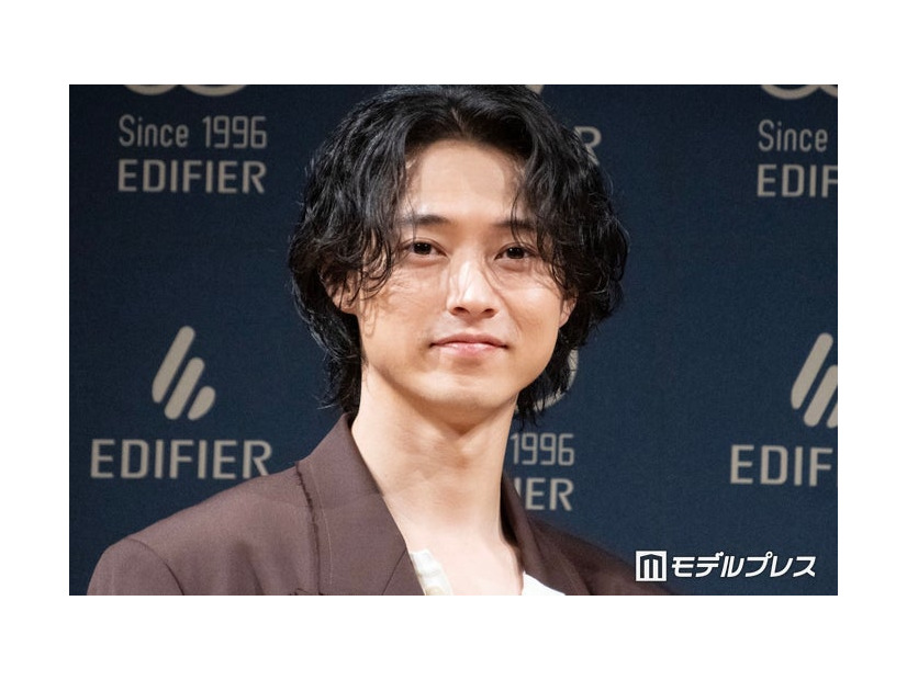 「EDIFIER」新CM発表会に登壇した山崎賢人（C）モデルプレス