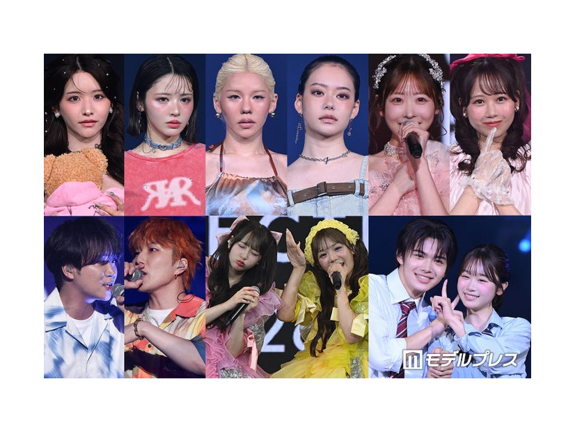 （上段左から）重川茉弥、鎮西寿々歌、とうあ、なごみ、櫻井優衣、松本かれん（下段左から）悠馬（ゆうま）、AMUGIRI（あむぎり）、桜庭遥花・古澤里紗／CUTIE STREET、今井暖大、時田音々（C）モデルプレス