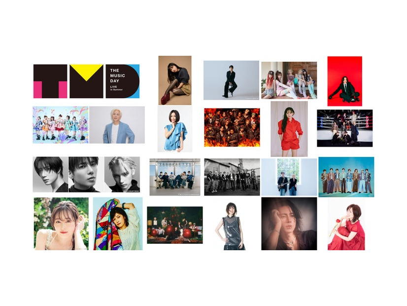 「THE MUSIC DAY 2026」第3弾出演アーティスト（提供写真）
