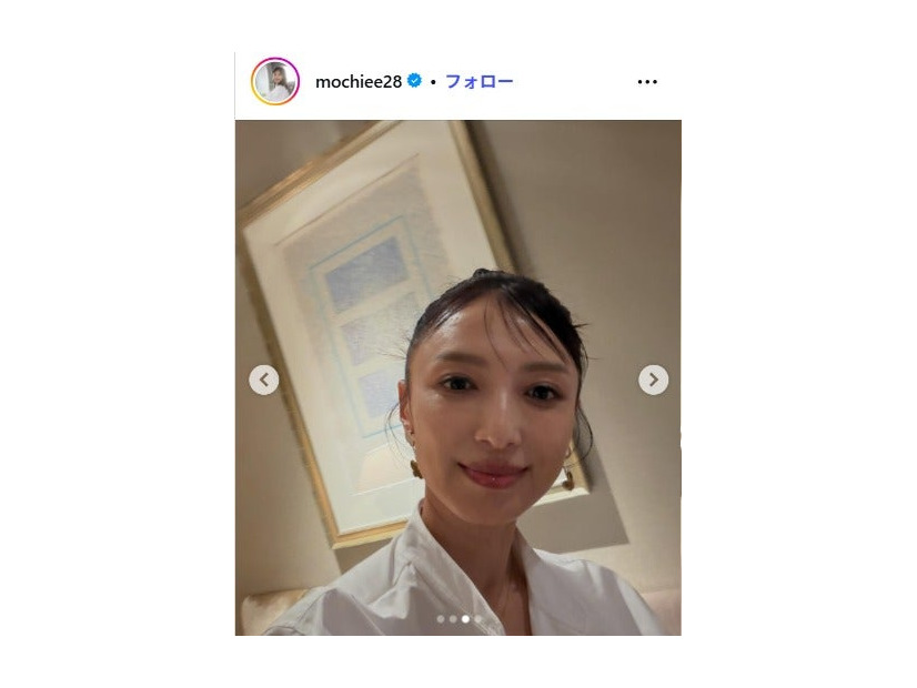 望月理恵アナInstagramより
