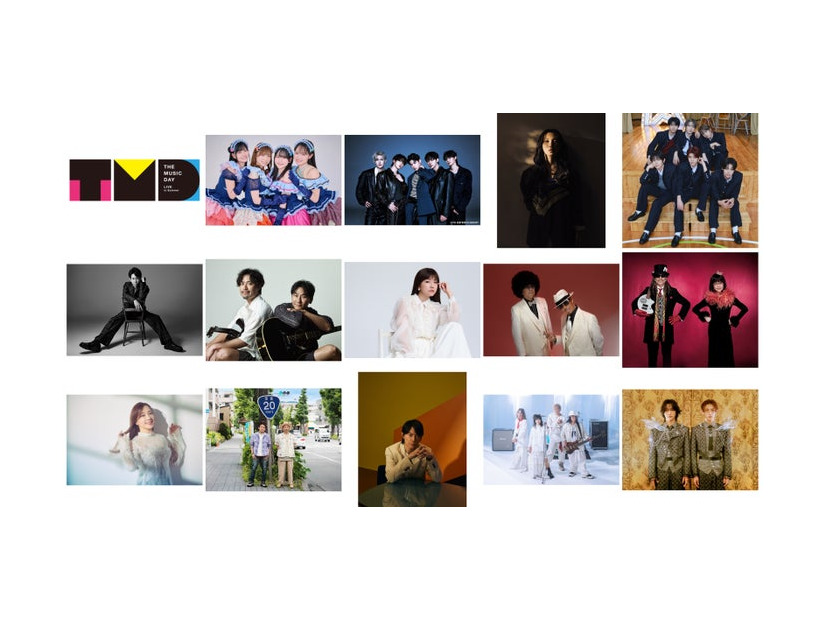「THE MUSIC DAY 2026」第4弾出演アーティスト（提供写真）
