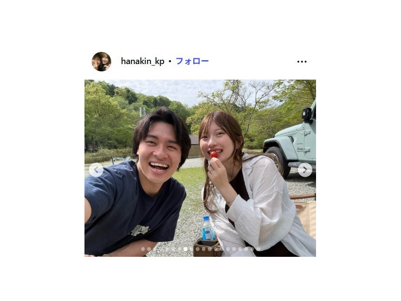 華金カップルInstagramより
