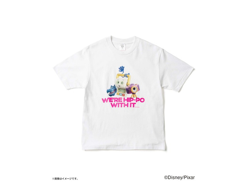【トイ・ストーリー5】テック・トリオデザインTシャツ（WHITE）：5,555円（税込）※555点の抽選販売となります。