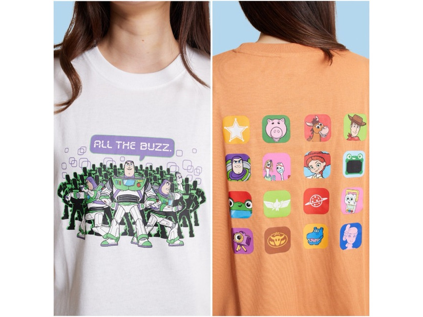 ＜Disney＞【トイ・ストーリー5】プリントワイドTシャツ／＜Disney＞【トイ・ストーリー5】バックプリントワイドTシャツ