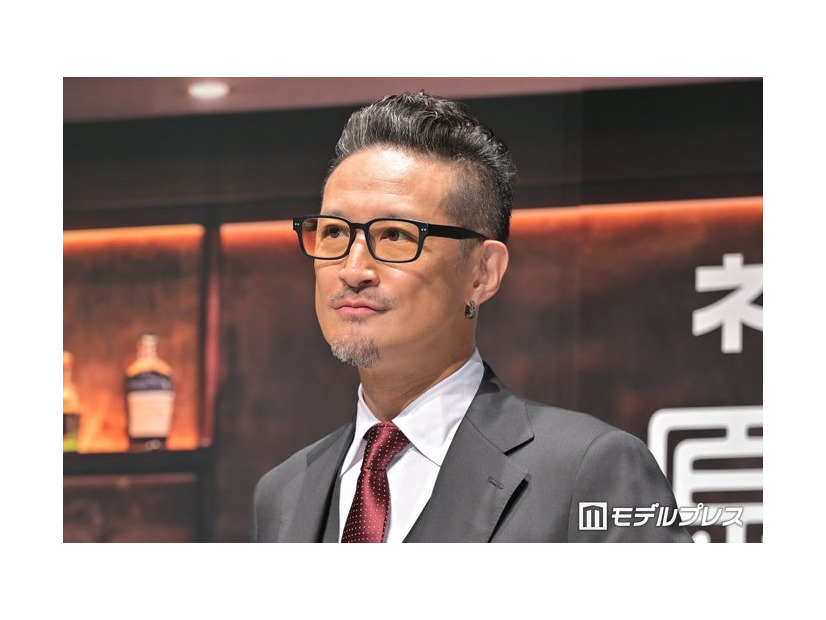 「ネオレバルミン錠」新CM発表会に登壇した松岡昌宏（C）モデルプレス