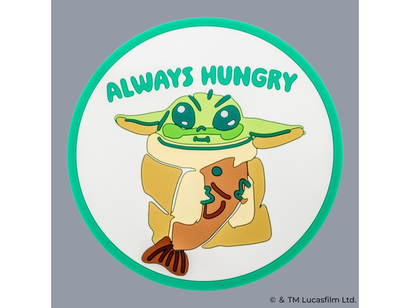 ラバーコースター（マンダロリアン＆グローグー）(C) & TM Lucasfilm Ltd.