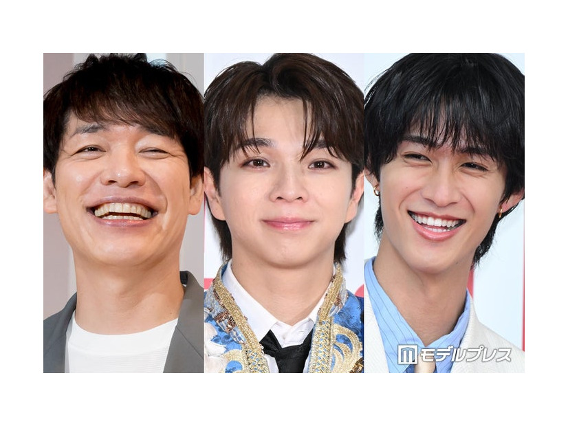 川島明、塩崎太智、曽野舜太（C）モデルプレス