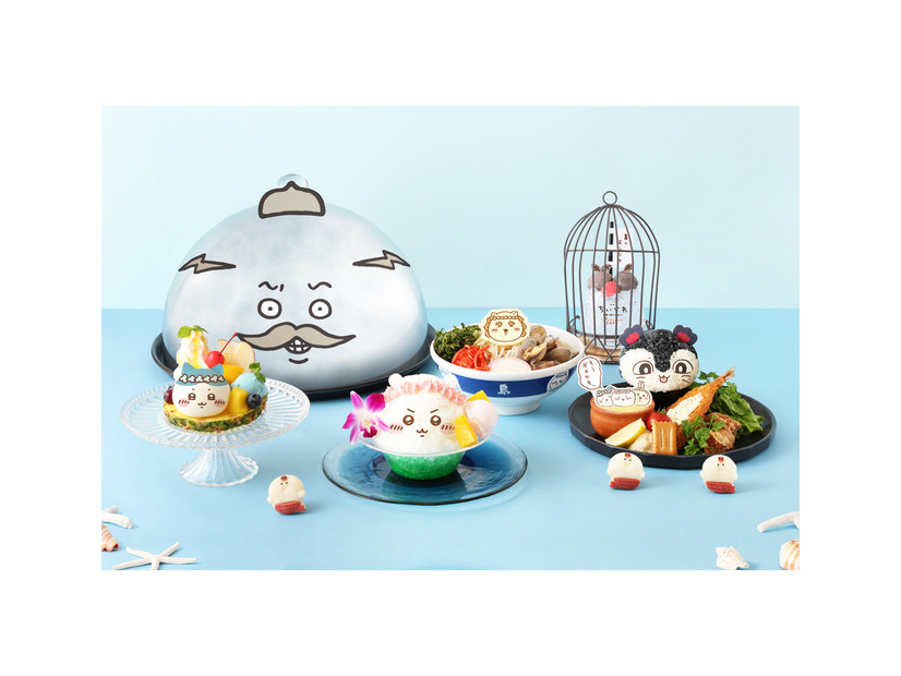 『映画ちいかわ 人魚の島のひみつ』 コラボカフェ©ナガノ / 2026「映画ちいかわ」製作委員会
