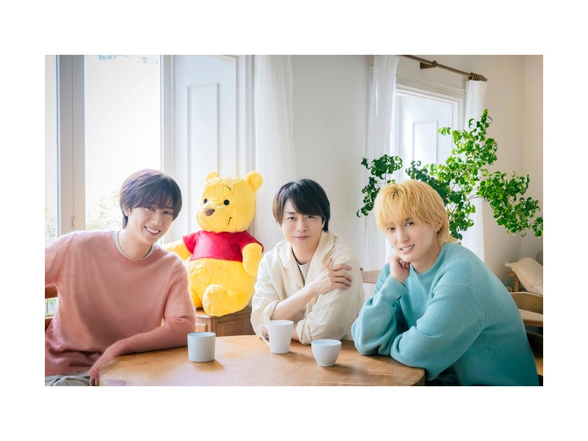 阿部亮平、櫻井翔、川島如恵留「プーさんタイム」スペシャルビジュアル（C）2026 Disney. Based on the 