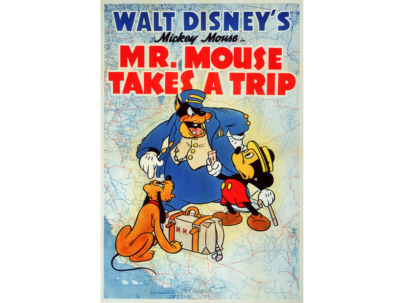 RODE SKO / “MR.MOUSE TAKES A TRIP” (1940) 『ミッキーのドキドキ汽車旅行』©Disney