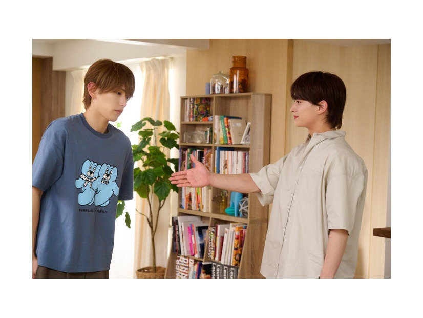 深田竜生、浮所飛貴「夏色の雲が恋と嵐をまきおこす」第1話（C）テレビ朝日