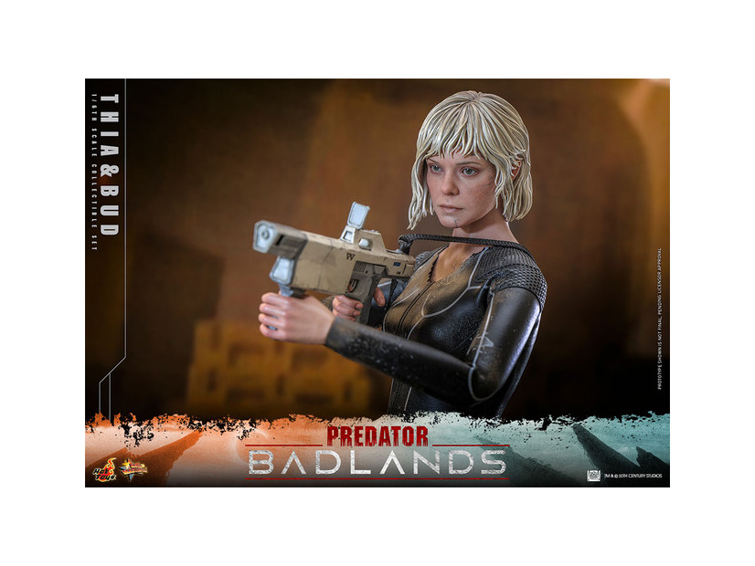 【ムービー・マスターピース】『プレデター：バッドランド』1/6スケールフィギュア　ティア＆バド & © 20th Century Studios