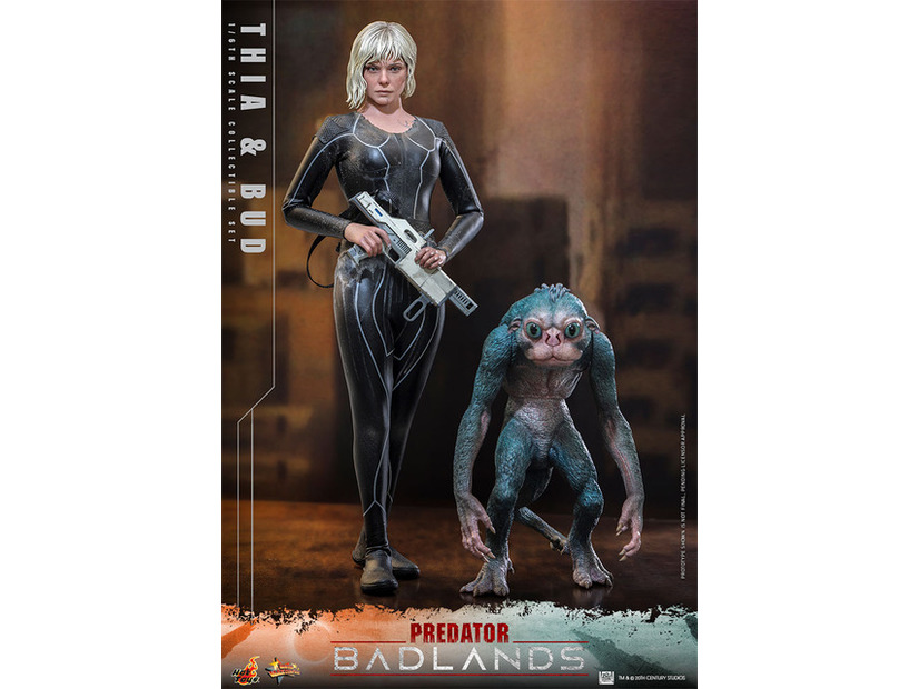 【ムービー・マスターピース】『プレデター：バッドランド』1/6スケールフィギュア　ティア＆バド & © 20th Century Studios