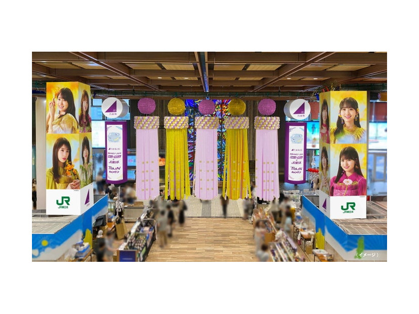 乃木坂46×仙台七夕飾り／提供画像
