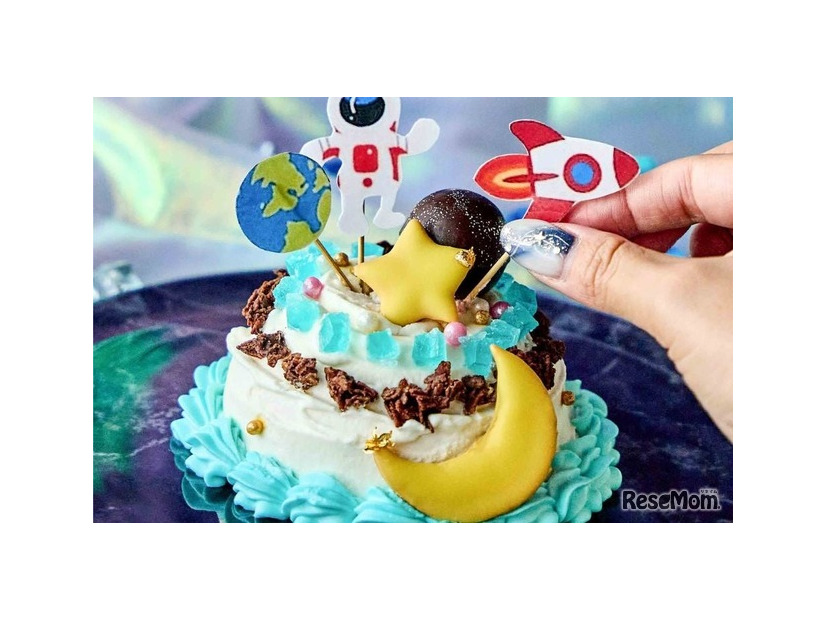 プラネットケーキデコレーションイメージ　