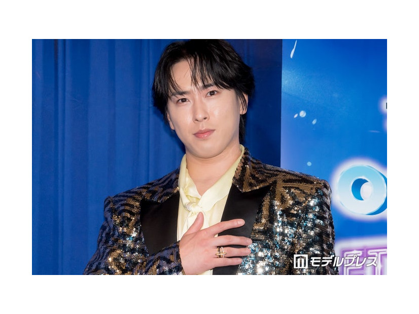 「日本公演40周年記念 ディズニー・オン・アイス“Let's Party！”」囲み会見＆スペシャルアクトに出席した宮舘涼太（C）モデルプレス