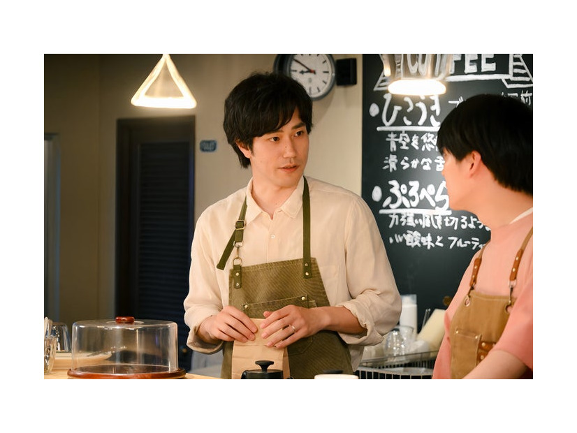 松山ケンイチ、高橋文哉「Tシャツが乾くまで」第2話（C）TBS