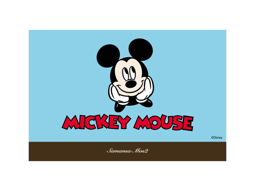 【Samansa Mos2】Disney Collection「ミッキーマウス」(C)Disney
