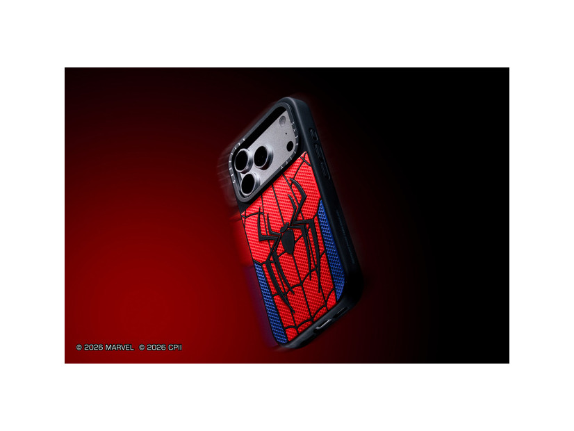 Spider-Man Silicone Suit Case 対応機種：iPhone 17 Pro / Pro Max 価格：12,870円