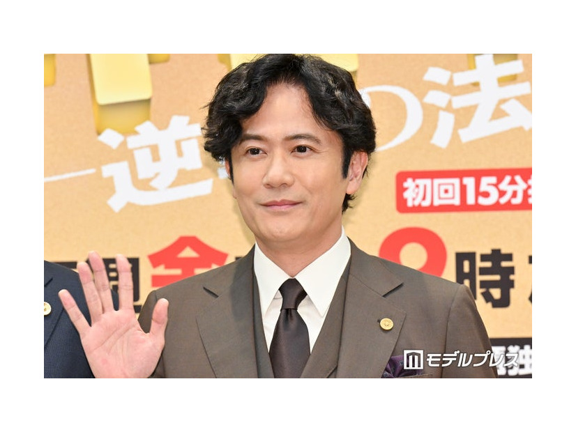 「リーガルビート -逆転の法廷-」記者会見に出席した稲垣吾郎（C）モデルプレス