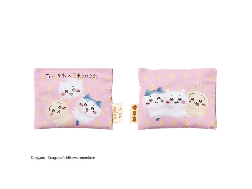 ちいかわバナナプリンケーキ エコバッグセット／©nagano ©nagano / chiikawa committee