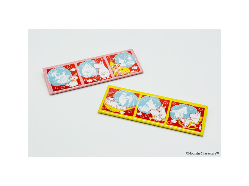 ロング缶バッジ　各605円（税込）