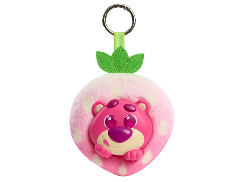 ロッツォ（イチゴ）「ディズニー」ぬいぐるみキーチェーン　パフューム・スタイル