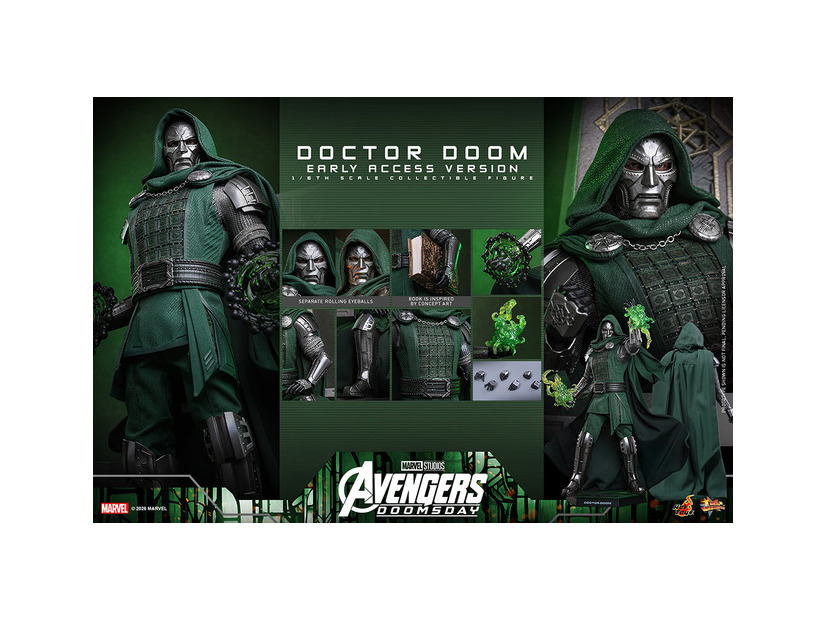 【ムービー・マスターピース】 『アベンジャーズ／ドゥームズデイ』1/6スケールフィギュア　ドクター・ドゥーム