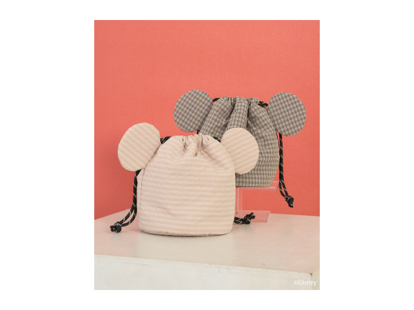 【Mickey&Friends】巾着バッグ