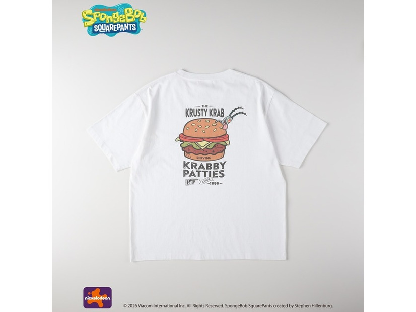 【UNISEX】 スポンジ・ボブ プリントTシャツ　￥3,990(税込)