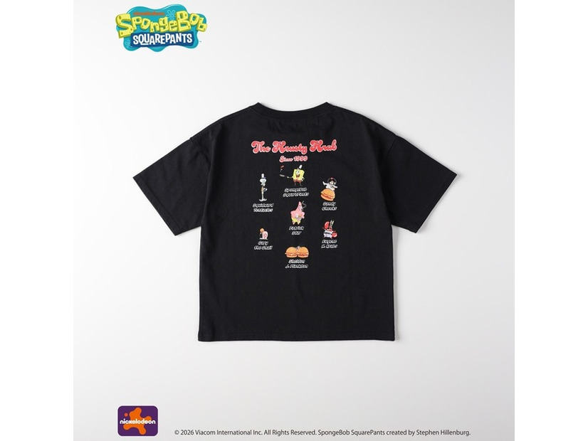 【KIDS】 スポンジ・ボブ プリントTシャツ　￥2,990(税込)