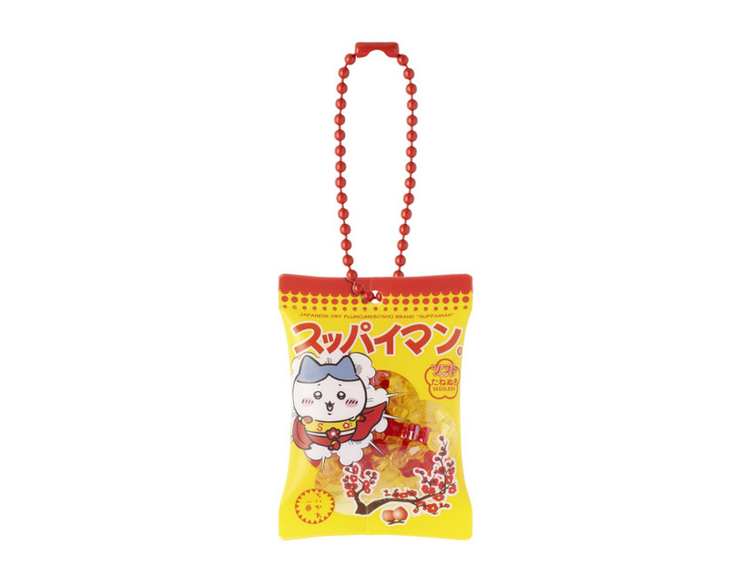 シャカシャカおかしキーホルダー 　3種　各990円　©nagano©Uema