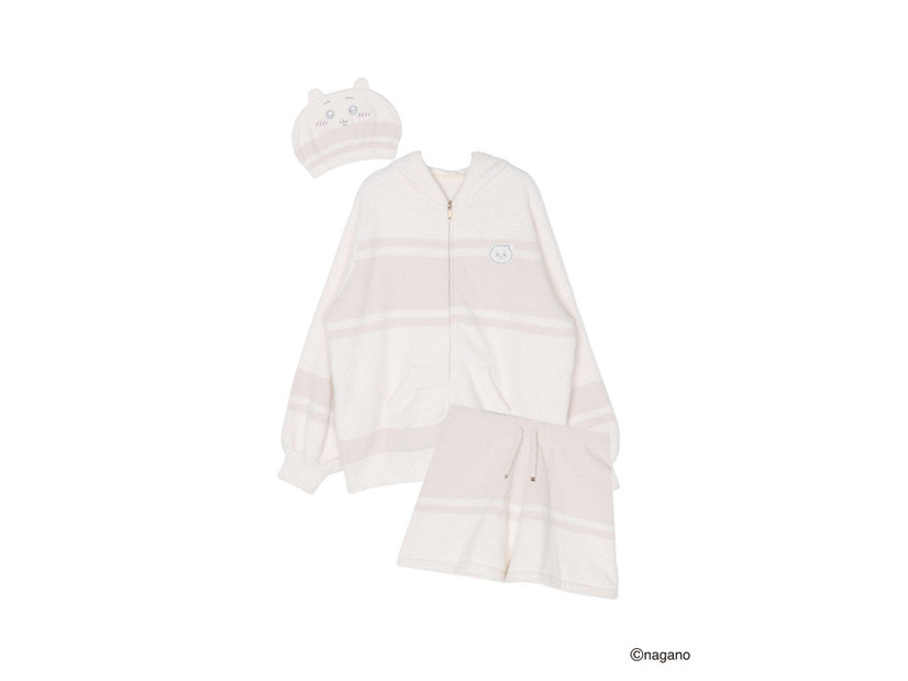 【ちいかわ/dazzlin　specialcollection】モコモコルームウェアセット