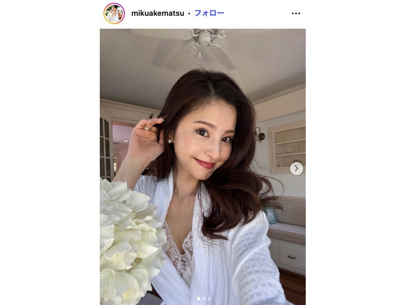 明松美玖公式Instagramより