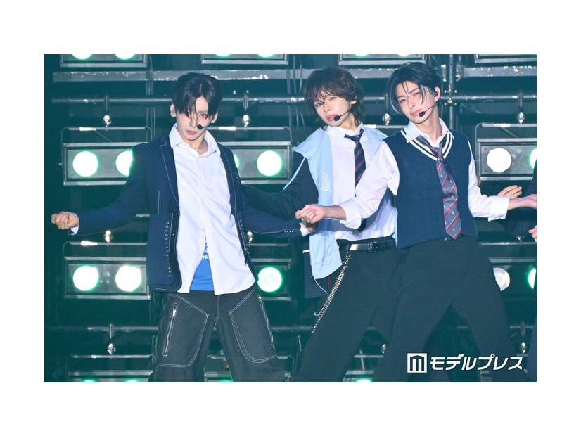 YUMEKI、小林大悟、岸波志音（C）モデルプレス