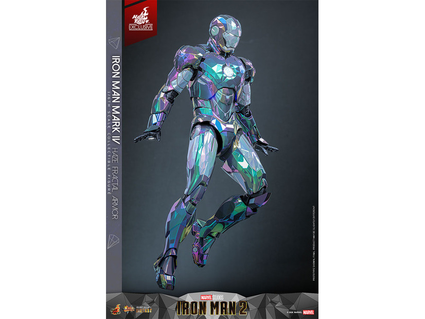 『アイアンマン2』1/6スケールフィギュア　アイアンマン・マーク4（ヘイズプリズム・アーマー）