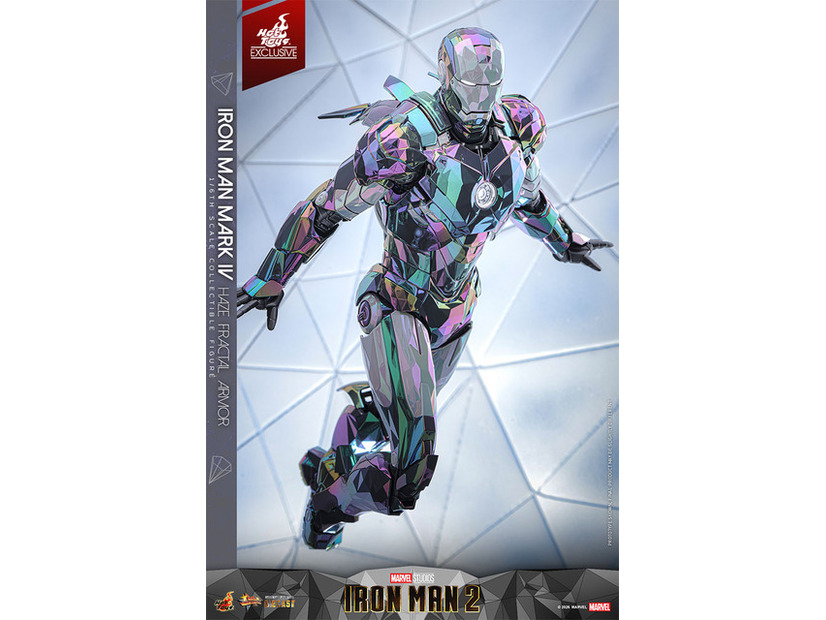 『アイアンマン2』1/6スケールフィギュア　アイアンマン・マーク4（ヘイズプリズム・アーマー）