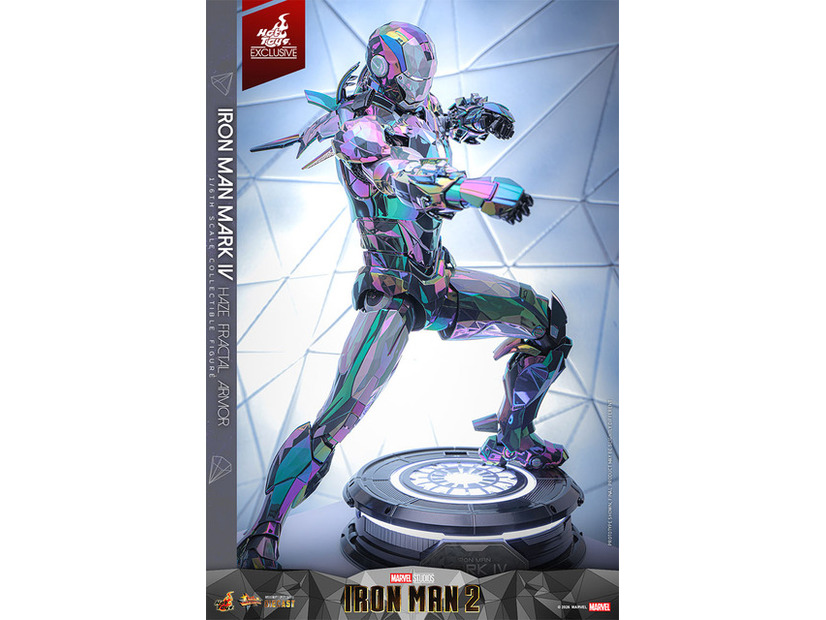 『アイアンマン2』1/6スケールフィギュア　アイアンマン・マーク4（ヘイズプリズム・アーマー）