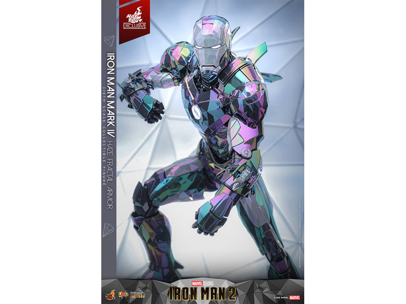 『アイアンマン2』1/6スケールフィギュア　アイアンマン・マーク4（ヘイズプリズム・アーマー）
