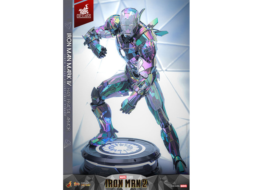 『アイアンマン2』1/6スケールフィギュア　アイアンマン・マーク4（ヘイズプリズム・アーマー）