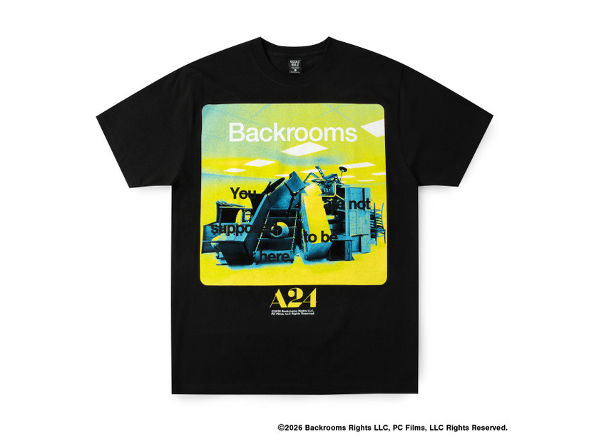 Backrooms×GEEKSRULE PRINTING T SHIRT Vol.1