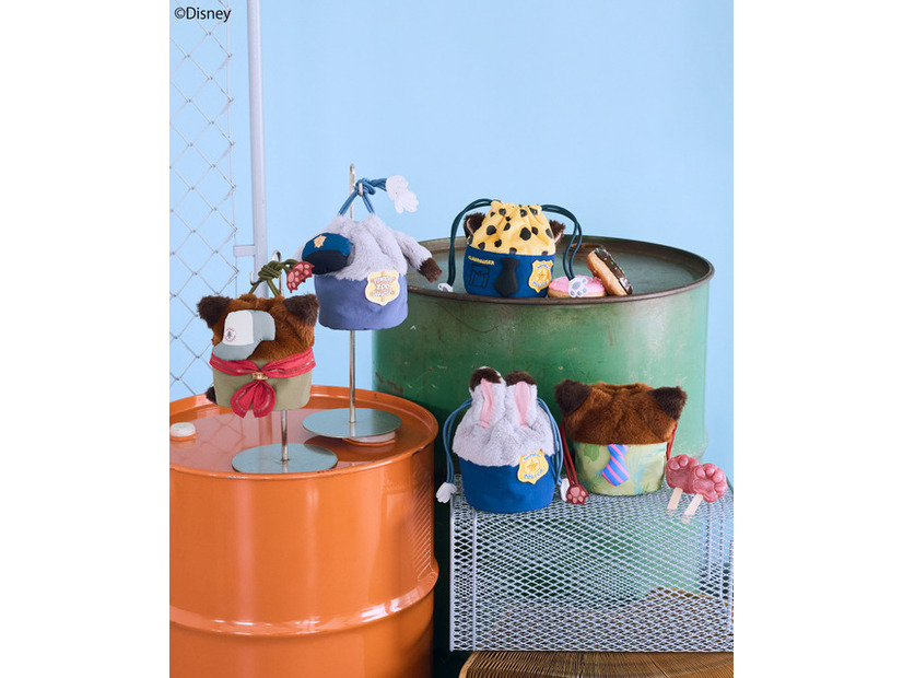 キャラクター巾着ポーチ/Zootopia　￥3,850