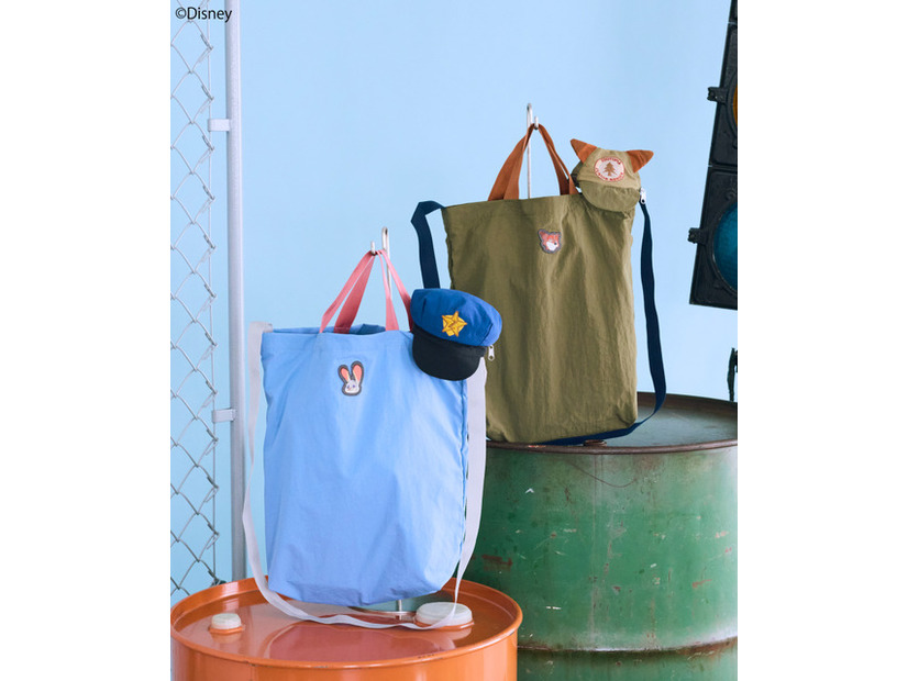 パッカブルトートin帽子チャーム/Zootopia　￥4,400