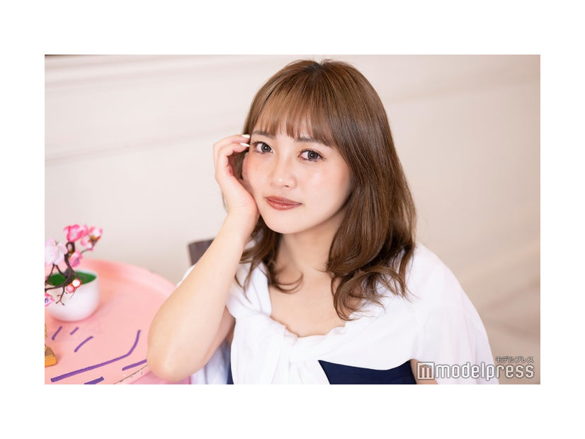 モデルプレスのインタビューに応じたはーちゃん（阿部葉月）（C）モデルプレス